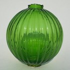 Vibrant Green Pleated Antique Lightning Rob Ball