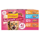 2 Pack Purina Friskies Wet Cat Food Variety Pack Surfin Turfin 5 5 Oz