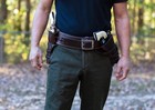 Doc Holiday Cross And Strong Draw Western Holster And Cartridge Belt