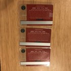 Starbucks Card 2002 Ornaments Christmas Holiday Old Logo New Rare Excellent Cond