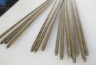 Slim Antique Brass Stair Rods Vintage Victorian French Pole Rail 39 l -   9each