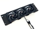 2x 3u Rackmount Cooling Intake   Exhaust Fan Panel Quiet High-airflow 19  Server
