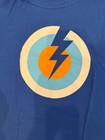 Pearl Jam Lightning Bolt Shirt 2013 Tour Womens Small T-shirt Blue 
