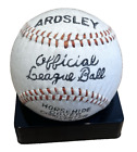 Nos Vintage Ardsley Official League Baseball Horsehide Japan W box New Old Stock