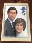 The Royal Wedding  charles   Diana   Set Of First Day Franked Phq Cards 22 07 81