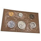 1957 Us Mint Silver Proof 5-coin Set Original Envelope Ogp