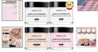 Smooth   Glossy Acrylic Nail Powder Set - 4 Vibrant Colors For All Styles