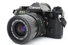  near Mint  Canon Ae-1 Program 35mm Film Camera Nfd 35-70mm F 3 5-4 5 Lens Japan