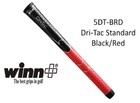 Set Of 6 -  Winn Dritac Standard Grip - Black red - 5dt-brd