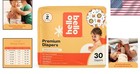 Adorable Wild Cats Design  Diapers Size 2 For Happy Babies - 30 Count