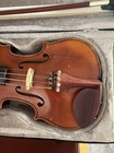 Scott Cao 1 2 Acoustic Violin Stv017a 202 Brown Varnish W  Hard Case   Bow