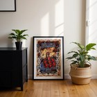 Grateful Dead Summer Tour 2005 Sea Turtle Psychedelic Art Poster