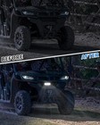 Front Mesh Grill With Led Spotlight For Cfmoto Uforce 1000 2019-2026   Uforce