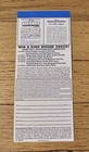 Chicago Bulls 1994 Playoffs Ticket Stub Unused Full Ticket Home Game L Nba