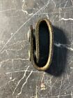 Hwc Plain Black Leather Police Handcuff Strap Holder Case For Duty Belt W  Snap