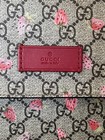 Authentic Gucci Gg  Supreme  Strawberry Print  Changing Diaper Bag