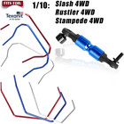 Rc Front Rear Wide Sway Bar Kit Upgrades Part For 1 10 Slash Rustler stampede ra