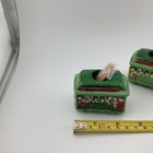 Vintage Campari Cable Trolley Car Toothpick Holders Pair  Barware