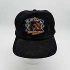 Vintage Camel Cigarette Corduroy Hat Joe Smooth Character 90 s Snapback Black