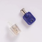 7-pin Transparent Tubular Practice Lock Pick Training Tool For Locksmiths