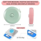 72 Pack Retractable Tape Measure  60-inch 150cm  For Body Tailor Cloth Craft