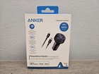 Anker Powerdrive 30w Apple Certified Car Charger Usb   Usb-c W  Lightning Cable