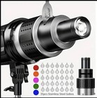 Baorong Adjustable Focus Hd Projection Photography Condenser W  Gobos   Filters