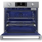 Samsung Nv51k7770ss 30 Inch Wall Oven With 5 1 Cu  Ft  Capacity  Steam Cook  Fl