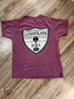 Cayman Islands Mens Burgundy T-shirt Size Medium