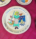 Vtg Ohio Art Tin Litho Cinderella Tea Set 13 Piece Fairy God Mother Mice 1930s