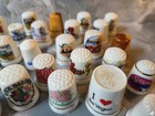 Vintage Thimbles Souvenir Bundle New York Las Vegas Montreal Ornamental Decor