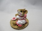 Wee Forest Folk Caught In The Act Limited Edition Valentine Wff Mouse In Box