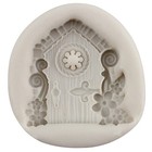 Fairy Garden Door Silicone Flower Leaf Fondant Molds Set Of 4 - Style A