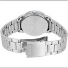 Casio Mtp-v002d-2b3 Men s Standard Stainless Steel Date Roman Blue Dial Watch