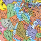 360   Rotating Educational World Globe English Geography Learning Toy For Kids 