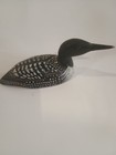 Hand Carved Vintage Miniature Loon