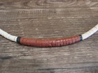 Native American 25  Santo Domingo Turquoise Heishi Necklace - Crespin
