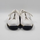 Nike Golf Cleats White Black Gold Mens Size Ms9