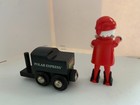 Brio Wooden Railway Train polar Express  Magnetic Tender   Santa  Lot