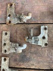 9 Vintage Cast Iron Shutter Hinges Hardware Lift Off Type 4 Lefts   4 Rights 3 