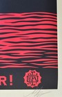 Shepard Fairey These Sunsets Are To Die For  Hand Signed New York Skyline Art