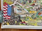 1977 Original Vintage Baltimore Md Cartoon Map Poster Barbara Spurll By Archar