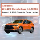 Intercooler Outlet Hose Fits 2016-2019 Chevrolet Cruze 1 4l Turbo 39017739