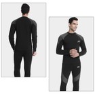 6 Pcs Men s Thermal Underwear 3 Sets Fleece Long Johns Base Layer Winter Warmth