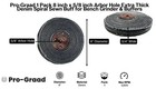 Pro-graad 1 Pack 8    Denim Buffing Wheel 8 Inch X 5 8 Inch Arbor Hole Extra Thic