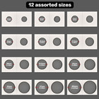 Coin Holders Cardboard Coins Flips 2x2 12 Size Coin Collection Supplies 600 Pcs