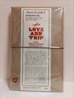 2025 Traveler s Company  Love And Trip Red Notebook Regular Size Japan Limited