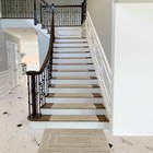 Bullnose Carpet Stair Treads Set Non-slip Indoor Pet Friendly 9 5 X 30x1 2 14 Pc