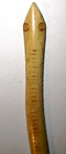 Antique Yak Bone Snake Hairpin Handmade From Nepal Serpent