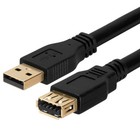 Usb 3 0 Extension Extender Cable Cord M f Type A Male To Female Black Lot